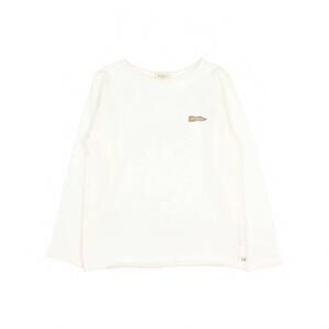 NEW BÚHO kid's bike shirt top in ecru